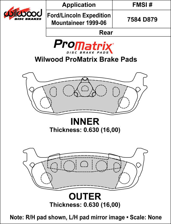 Pad Set, Promatrix, D879